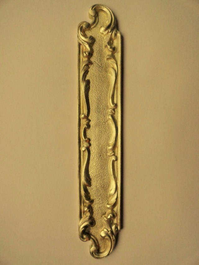 Agencement et décoration : Plaque de propreté style  - Louis XV - Référence 26004