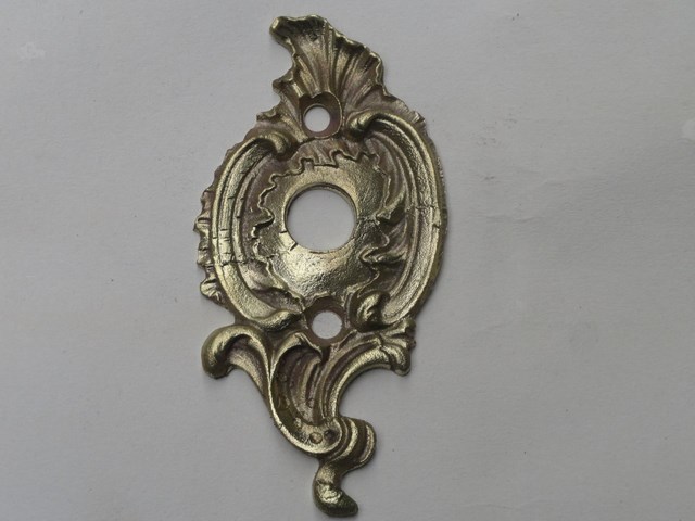 Fixtures and fittings : Rose for level handle style  - Louis XV - Reference 29001