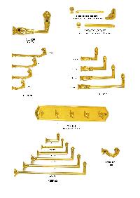 Agencement et décoration : Tringle rideau-Potence-Porte embrase de style  -  - Référence k211