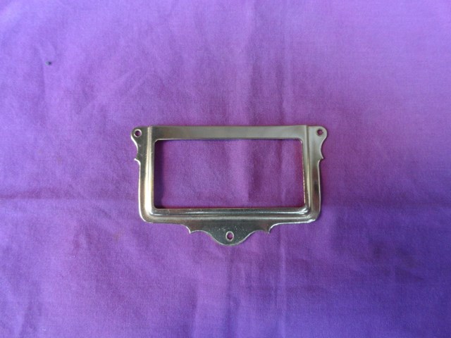 Furnishing : Label-holder style  -  - Reference 7203
